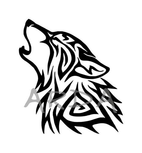 Wolf Svg File Wolf Head Svg Wolf Clipart Wolf Head Etsy