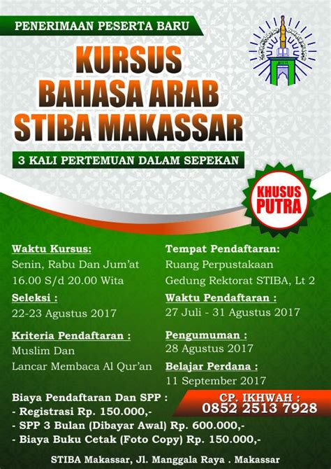 Bacalah bagian pendahuluan untuk memahami konsep utuh pembelajaran bahasa arab, serta memahami kompetensi inti dan kompetensi dasar dalam kerangka kurikulum 2013. Siapkan Alternatif, STIBA Buka Kelas Kursus Bahasa Arab ...