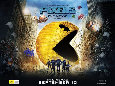Pixels Movie In Cinemas 10 Sep 2015 Play And Go Adelaideplay And Go