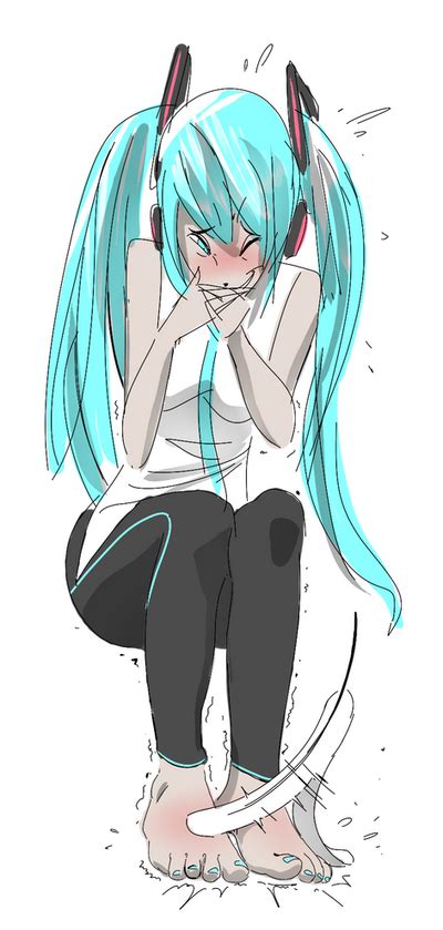 Tops Of Miku Feets Ticklish By Pawfeather On Deviantart