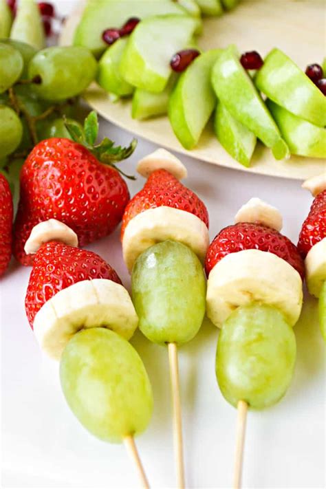 Struggling to get the kids in your family to eat veggies? Santa Hat Snack -Healthy Christmas Snacks for Kids - 5 ...