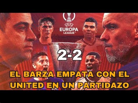 Barcelona Empata Con El Manchester United De Local En El Camp Nou