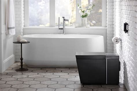 A Black Toilet This Unconventional Choice Is A Bathroom Trend