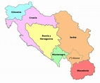 ¿Qué países actuales constituían la antigua Yugoslavia? — Saber es práctico
