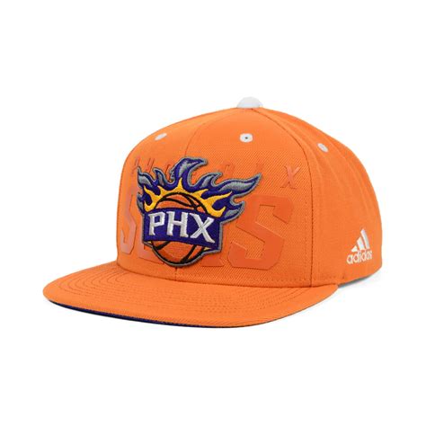 Adidas Phoenix Suns Nba Draft Snapback Cap In Orange For Men Lyst