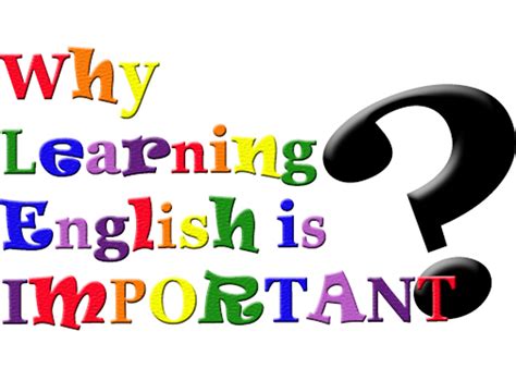 Why Learning English Is Important I Can Do It