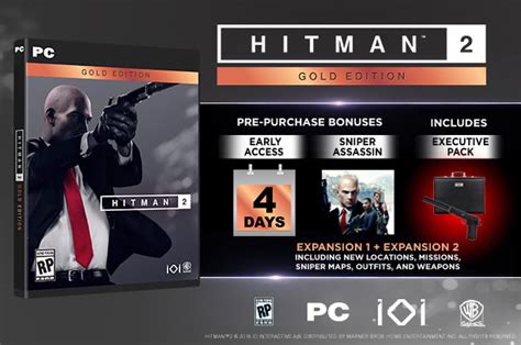 Hitman 2 Gold Edition Gamesload