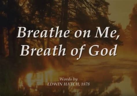 The Breath Of God Compelling Love