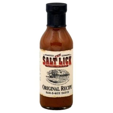 Salt Lick Bar B Que Products Salt Lick Bar B Que Sauce 12 Oz Single