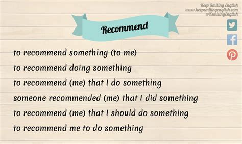 Confusing Verbs 2 Suggest And Recommend Kse