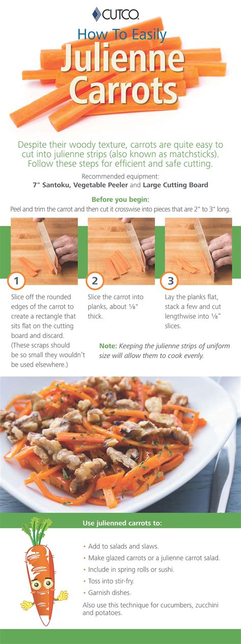 Maybe you would like to learn more about one of these? How to Easily Julienne Carrots
