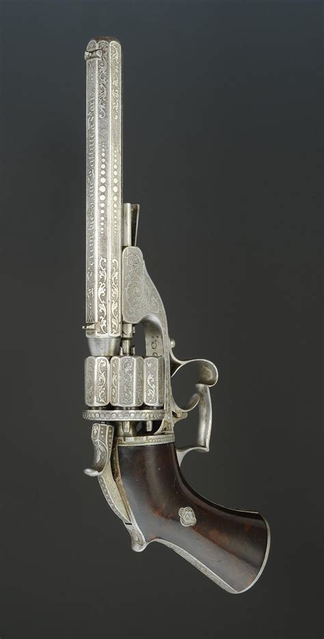 Revolver Pidaut À Percussion Centrale ModÈle 1858 Second