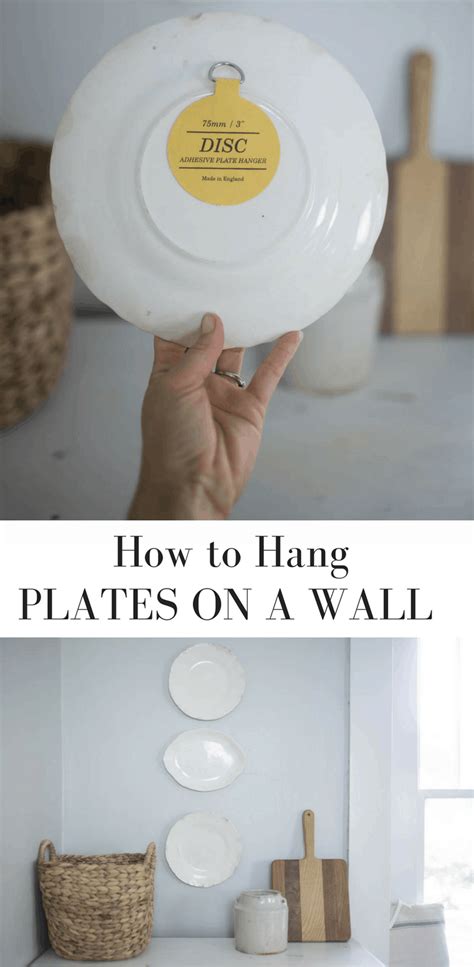 How to Hang Plates on a Wall - Farmhouse on Boone