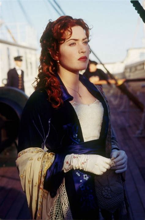 Kate Winslet As Rose Dewitt Bukater In Titanic Kate Winslet