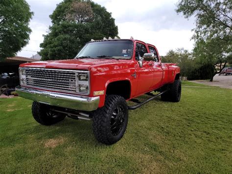 Sold 1988 Chevrolet V30 Silverado Crew Cab 4x4 Dually Pickup