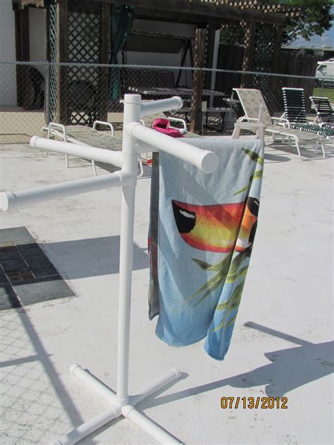 30 Diy Pool Towel Rack Ideas
