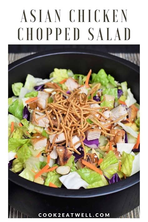 This Asian Chopped Salad Is A Crisp Fresh And Filling It’s Great For Lunch Or A Light Dinner