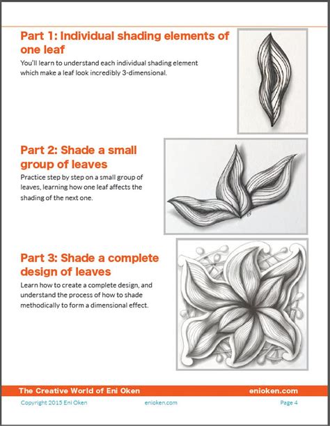 English books (pdf) запись закреплена. 3D Zentangle: Shading Aura-Leah PDF Ebook | Etsy | Zentangle, Easy zentangle patterns, Zentangle ...