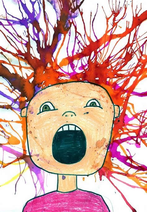 Halloween drawing is fun and easy when you have step by step instructions. Scream Art Project - Art Projects for Kids