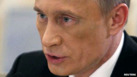 Putin 'black eye' sparks rumours in Russia and Ukraine - BBC News
