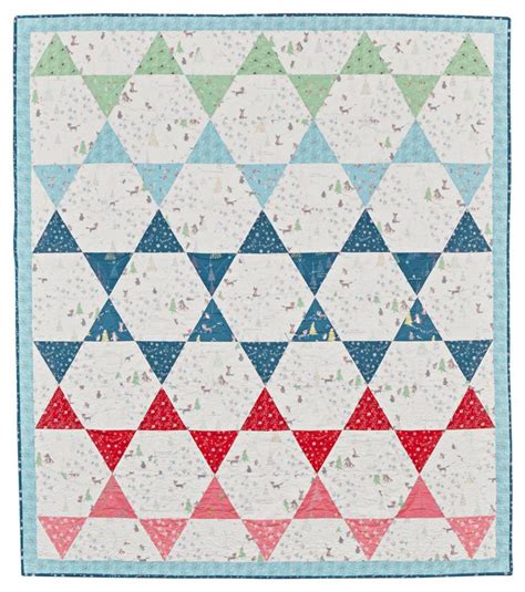 Snow Day Quilt Pattern Simple Handmade Everyday Quilt Patterns