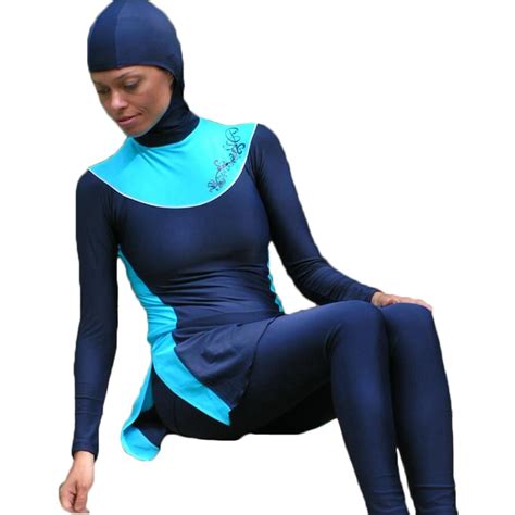 Buy 2016 Muslim Swimwear Islamic Swimsuits For Muslima