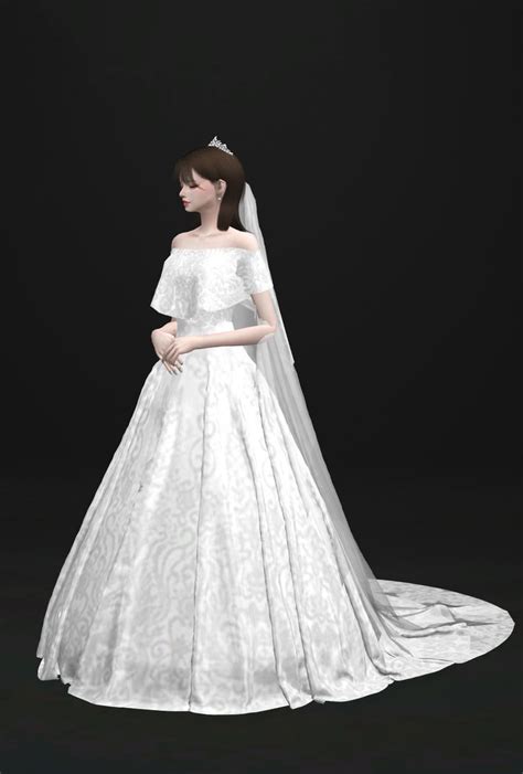 Lena Sims Lena S Wedding Veil New Mesh All Swatches For Sims Vrogue
