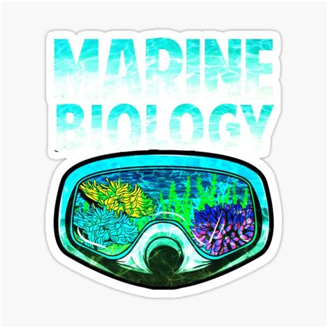 Awesome Marine Biology Underwater Biologist Sticker For Sale By