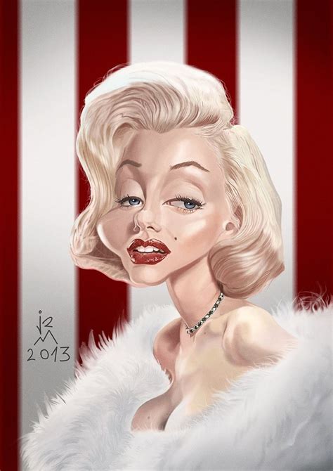 Marilyn Monroe Caricature By Rodmart On Deviantart This Image First