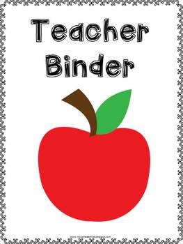 Preppy printable binder covers in pdf format, it's completely customizable and all you have to do is download 20 free editable covers for your teacher binder. Free Teacher Binder Pages by Mrs Wheeler | Teachers Pay Teachers