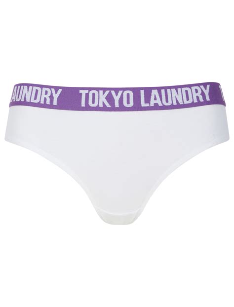 Tokyo Laundry Womens 5 Pack Briefs Knickers Underwear Thongs