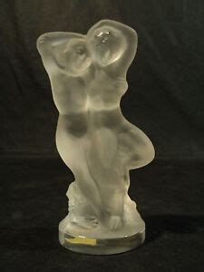 Lalique Crystal Le Faune Figurine Dancing Nude Lovers Pan Faun My Xxx
