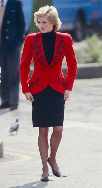 Diana Princess Of Wales At The Launch Of The Bike 89 Charity Event
