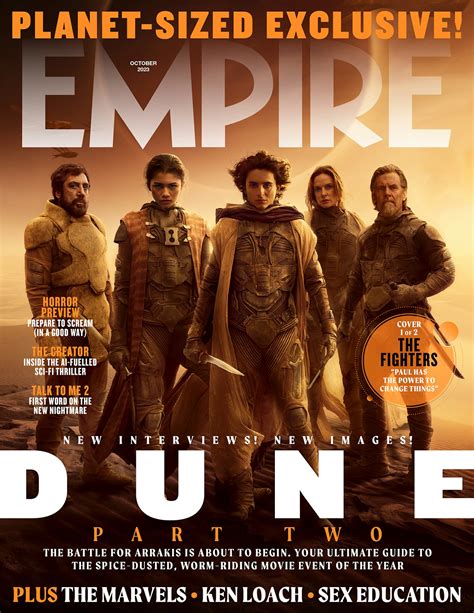 Dune Part Two Empires World Exclusive Covers Revealed Movies Empire