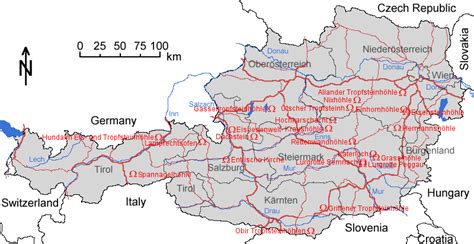 Austria Map Austria Cities Map Cities And Towns In Austria