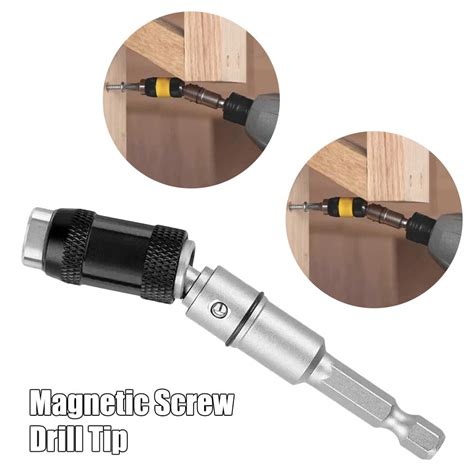 screwdriver accessories diy and tools kailee 4pcs hex shank magnetic screwdrivers bit holder