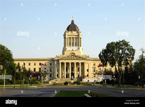 Provincial Capital Legislative Building Winnipeg Manitoba Canada