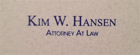 Law Offices Of Kim W Hansen Posts Facebook