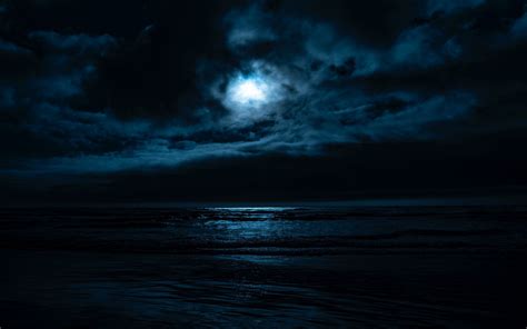 Sea Night Wallpapers Top Free Sea Night Backgrounds Wallpaperaccess