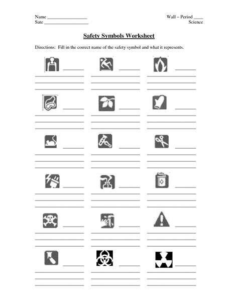 Errors in laboratory medicine and patient safety: 18 Best Images of Printable Lab Worksheet - Science Lab ...
