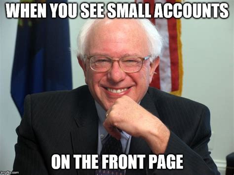 Happy Bernie Sanders Imgflip