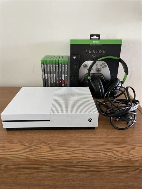 Microsoft Xbox One S 1tb Console White For Sale Online Ebay