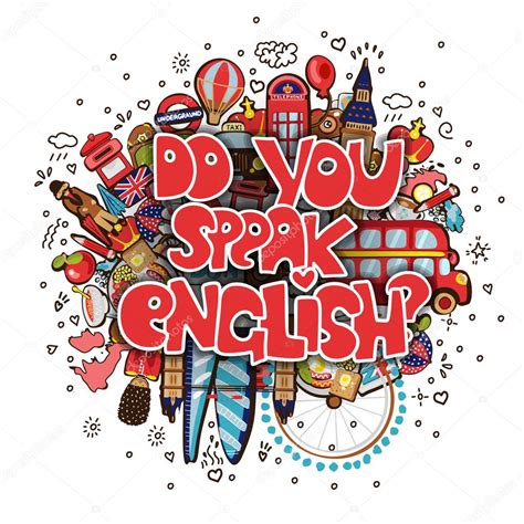 Concept Of Studying English Or Travelling Letters Do You Speak English