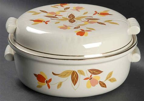 I love using it in table settings this time of year. Autumn Leaf 2 Qt Radiance Covered Casserole by Hall (With ...