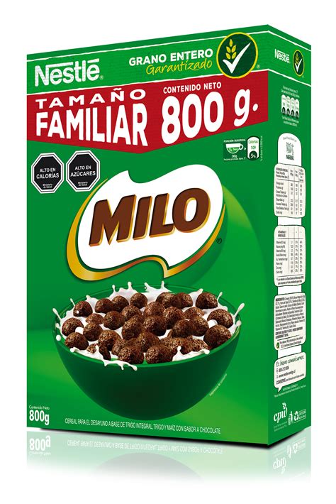 Cereal Milo® Caja 800g Milo Babytuto