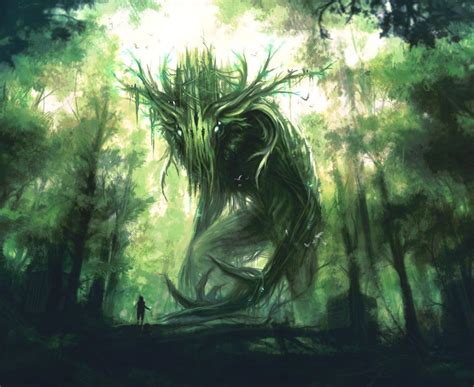 Artstation Spirit Of The Forest Kayla Joncas Fantasy Creatures Art