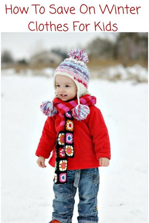 How To Save On Winter Clothes For Kids Kids Outfits Kids Winter