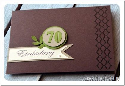 Geburtstag schreiben und es fehlt ihnen noch der richtige text dazu? Einladung zum 70. Geburtstag - Kreative4Wände | Einladung ...
