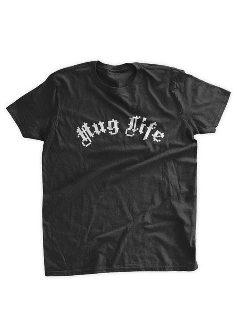Funny Hug Life T Shirt Play On Words Thug Life Shirt Funny Free Hugs