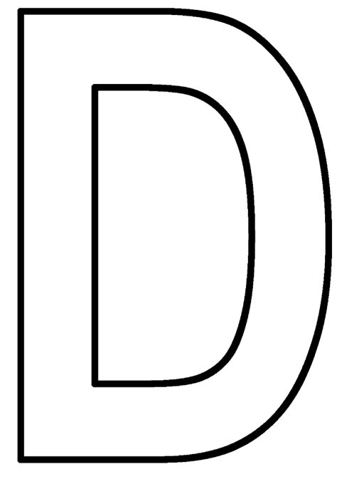 Letter D Coloring Pages Get Coloring Pages